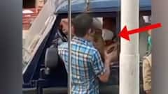 UP पुलिस को भारी पड़ी बिना मास्क वाले से सख्ती, थप्पड़ मार हुआ फरार | Kushinagar