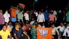 West Bengal Election 2021: শীলভদ্র দত্তের গাড়ি লক্ষ্য করে 'বোমা', প্রতিবাদে কল্যাণী এক্সপ্রেসওয়েতে অবরোধ বিজেপির