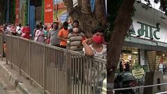 Maharashtra Lockdown | मुंबईतील कांजुरमार्ग DMart बाहेर खरेदीसाठी गर्दी