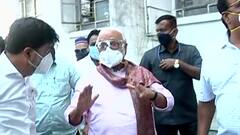 Nashik Oxygen Leak | नाशिकचे पालकमंत्री छगन भुजबळांकडून झाकीर हुसेन रुग्णालयाची पाहणी