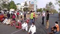 Latur Corona Crisis | लातूरच्या रुग्णालयात ऑक्सिजनचा तुटवडा; डॉक्टर आणि रुग्णाचे नातेवाईक रस्त्यावर