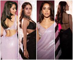 एक्ट्रेस Nushrat Bharucha साड़ी में लगती हैं इतनी हॉट कि देखने वाले खुद को संभाल नहीं पाते, यकीन नहीं तो ये तस्वीरें देखिए