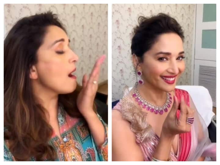 Watch: Madhuri Dixit Performs To Viral 'Bajre Da Sitta' Trend But With A TWIST! Watch: Madhuri Dixit Performs To Viral 'Bajre Da Sitta' Trend But With A TWIST!
