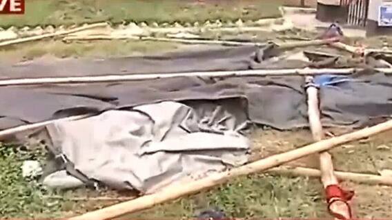 West Bengal Election 2021: ব্যারাকপুরে BJP-র ক্যাম্প অফিসে 'ভাঙচুর', অভিযোগের তির TMC-র দিকে