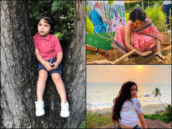 To demonstrate the support for environmental protection, every year on April 22, World Earth Day is observed to honour the Earth. Our Bollywood celebrities also took to their social media and showed their support in protecting the environment. (Image courtesy – Kareena Kapoor Khan, Janhvi Kapoor – Instagram, Kangana Ranaut – Twitter)