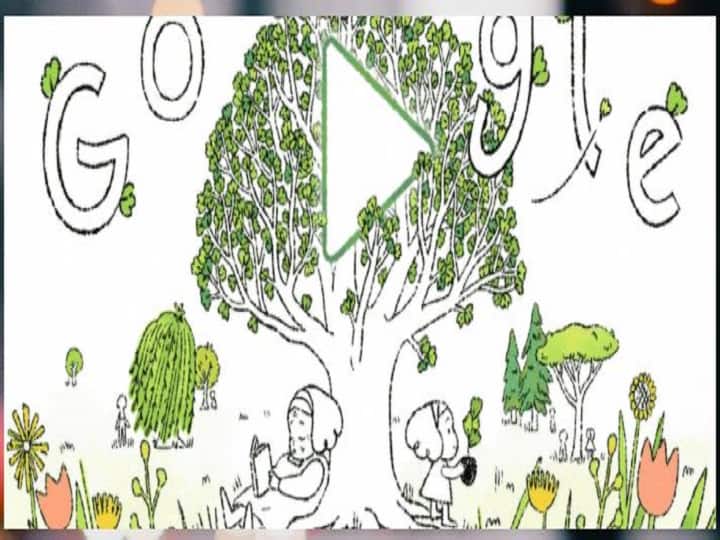 Google created a special Doodle on the occasion of Earth Day with this message International Earth Day 2021: Earth Day के मौके पर Google ने बनाया खास Doodle, दिया ये प्यारा संदेश