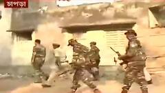 West Bengal Election 2021: চাপড়ার আন্দুলিয়ায় বেআইনি জমায়েত, তৎপর কেন্দ্রীয় বাহিনী