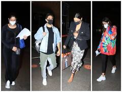 PHOTO | आर्यन-गौरी, अनन्या पांडे; वाढत्या कोरोना संसर्गामुळे अनेक कलाकार परदेशी रवाना