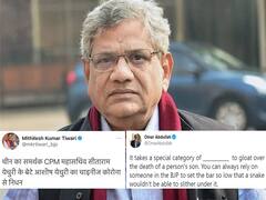 'My Handle Was Hacked': BJP Leader Mithilesh Tiwari Presents Clarification Over Tweet On Death Of Sitaram Yechury's Son