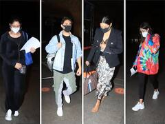 PHOTO | आर्यन-गौरी, अनन्या पांडे; वाढत्या कोरोना संसर्गामुळे अनेक कलाकार परदेशी रवाना