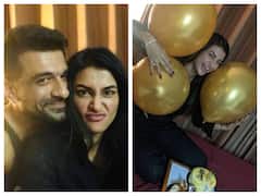 IN PICS: Bigg Boss 14's Eijaz Khan Celebrates Girlfriend Pavitra Punia's 'Lockdown' Birthday In Style!