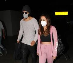 ਅਦਾਕਾਰ ਵਰੁਣ ਧਵਨ ਪਤਨੀ ਨਤਾਸ਼ਾ ਨਾਲ ਏਅਰਪੋਰਟ 'ਤੇ ਹੋਏ ਸਪੌਟ, ਦੇਖੋ ਸਟਾਇਲਿਸ਼ ਅੰਦਾਜ਼ ਦੀਆਂ ਤਸਵੀਰਾਂ