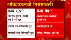 Maharashtra Lockdown Guidelines : महाराष्ट्रातील लॉकडाऊनची नवी नियमावली,राज्यभरात काय सुरू, काय बंद?