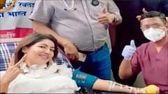 Covid Crisis: Debina Bonnerjee & Gurmeet donate blood
