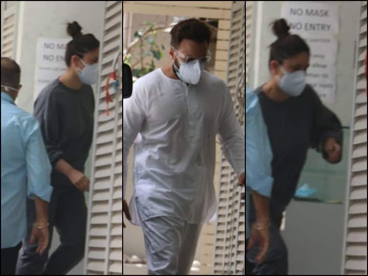 Kareena Kapoor & Saif Ali Khan Step Out For Clinic Visit Amid Curfew In Mumbai Without Their Kids, See PICS & Video PIC & VIDEO: Kareena Kapoor & Saif Ali Khan Step Out For Clinic Visit Amid Curfew In Mumbai