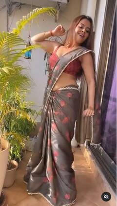 Devoleena Bhattacharjee ਨੇ ਪ੍ਰਿੰਟਿਡ ਸਾੜੀ 'ਚ ਦਿਖਾਇਆ ਗਲੈਮਰਸ ਅੰਦਾਜ਼, ਸੁੰਦਰਤਾ ਵੇਖ ਫੈਨਸ ਹੋਏ ਮੁਰੀਦ