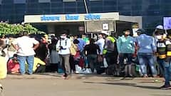 Mumbai से प्रवासी मजदूरों का पलायन जारी, देखिए ग्राउंड रिपोर्ट