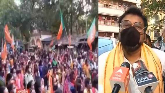 WB Election 2021: এন্টালিতে বাবুলের সভায় উধাও করোনা বিধি, সাফাই দিলেন বিজেপি নেতা