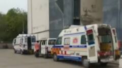 Gandhinagar: બેડના અભાવે સિવિલ હોસ્પિટલની બહાર એમ્બ્યુલન્સનું વેઈટિંગ, જુઓ વીડિયો