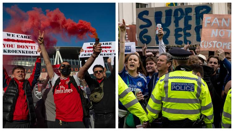 Explained: Why Did Thousands Of Football Fans Took To Streets In London And Other Parts Of England? | European Super League Explained: Why Did Thousands Of Football Fans Took To Streets In London And Other Parts Of England? | European Super League