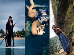 बॉलीवुड एक्ट्रेस इलियाना डीक्रूज ने शेयर की स्वीमिंग करते हुए तस्वीर, बिकिनी लुक देख फैन्स हुए शॉक्ड