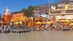 Haridwar: हर की पौड़ी पर Weekend Lockdown का असर,श्रद्धालुओं की संख्या कम,पुरोहित-पंडित भी नहीं दिखे