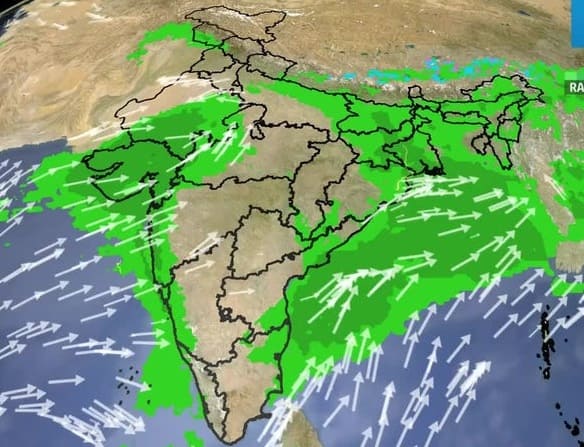 Meteorological Department forcast rain may be falls in these Gujarat  aria ગુજરાતના આ વિસ્તારમાં મોડી સાંજે ભારે પવન સાથે પડી શકે છે વરસાદ, હવામાન વિભાગે  કરી આગાહી