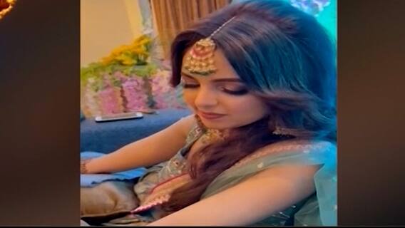 Glimpse of Sugandha Mishra's mehndi ceremony | Hot News Full