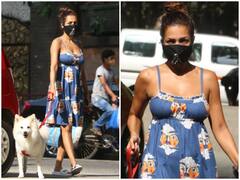 Spotted: कोरोना के बीच हॉट अंदाज में कुत्ते को घुमाने निकली मलाइका अरोड़ा, सड़क पर ये अंदाज देख थम गईं सबकी निगाहें