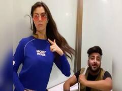 Arbaaz Khan की गर्लफ्रेंड Giorgia ने Shehnaaz Gil के भाई के साथ किया फनी डांस, वायरल हो रहा वीडियो