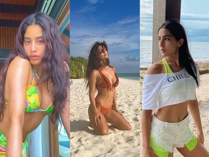 bollywood stars janhvi kapoor sara ali khan can not go to maldives after baning flights from india मालदीव ने भारतीयों की एंट्री बंद की, अब घूमने नहीं जा पाएंगे बॉलीवुड स्टार्स, जल्दबाजी में वापस लौटे सेलेब्स को यूजर्स ने किया ट्रोल