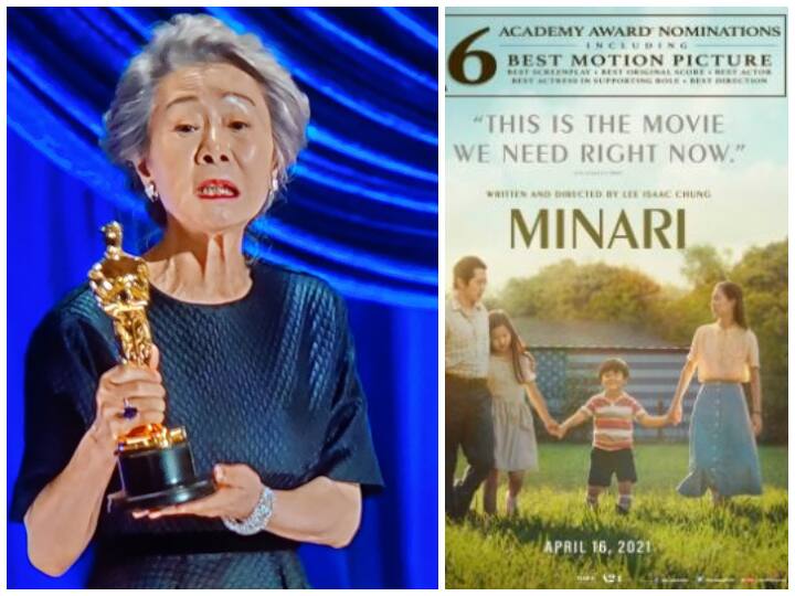 Oscar 2021: Yuh-Jung Youn became the first Korean woman in Oscars history to win best supporting actress, Minari Oscar 2021: मिनारी के लिए Yuh-Jung Youn ने बेस्ट सपोर्टिंग एक्ट्रेस का अवॉर्ड जीता, ऑस्कर जीतने वाली पहली  Korean महिला बनीं