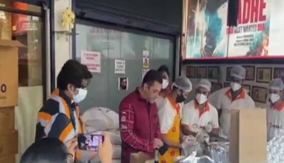 ਕੋਰੋਨਾ ਵਾਰੀਅਰਜ਼ ਲਈ ਸਲਮਾਨ ਆਏ ਅੱਗੇ, 5000 ਹਜ਼ਾਰ ਲੋਕਾਂ ਲਈ ਖਾਣਾ ਕਰਵਾਇਆ ਤਿਆਰ