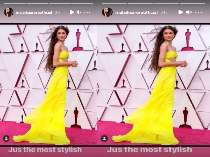 Malaika Arora को Oscar रेड कार्पेट पर इस एक्ट्रेस की पसंद आई ड्रेस, कह दी ये बात