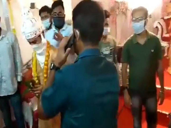 Tripura DM Raids Wedding Halls; Bride, Groom Arrested Flouting Night Curfew  Shailesh Kumar Yadav Agartala Lockdown