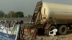 Aligarh: एएमयू के मेडिकल कॉलेज को उपलब्ध हुई ऑक्सीजन, लिक्विड ऑक्सजीन का टैंकर पहुंचा