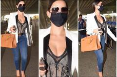 In Pics: ਮੁੰਬਈ ਦੇ ਏਅਰਪੋਰਟ 'ਤੇ ਦਿਖੀ ਨੋਰਾ ਫਤੇਹੀ, ਫਿੱਟ ਜੀਨਸ ਤੇ ਹੌਟ ਟੌਪ ਵਾਲੇ ਲੁੱਕ ਦੀ ਹੋ ਰਹੀ ਚਰਚਾ 