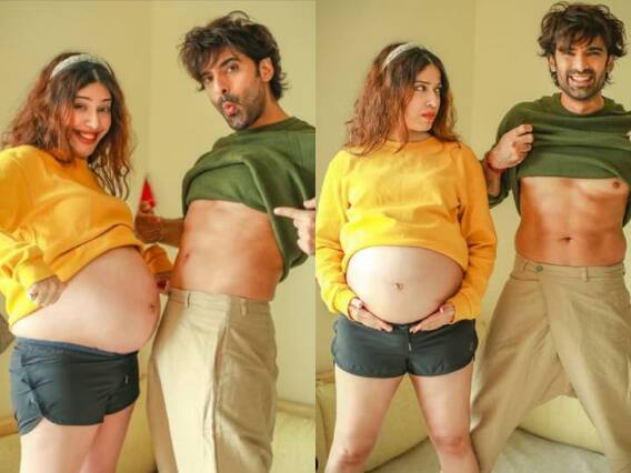 अदिति शिरवाइकर ने फ्लॉन्ट किया बेबी बंप, Mohit Malik ने फिर एब्स दिखाकर लुटाया प्यार, देखें तस्वीरें अदिति शिरवाइकर ने फ्लॉन्ट किया बेबी बंप, Mohit Malik ने फिर एब्स दिखाकर लुटाया प्यार, देखें तस्वीरें