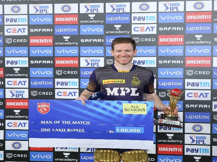 IPL 2021: captain morgan credits bowlers for win against PBKS, asked people to remain united in fight against corona IPL 2021: कप्तान मॉर्गन ने गेंदबाजों को दिया पंजाब के खिलाफ जीत का श्रेय, लोगों से कोरोना के खिलाफ एकजुट रहने की भी अपील की