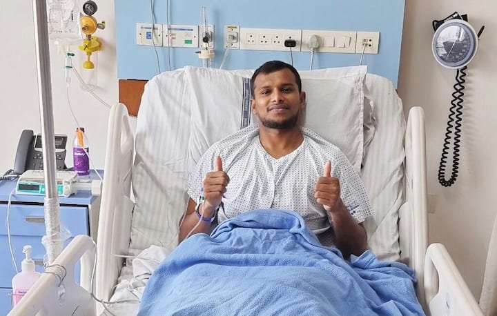 ‘Looking Forward To Come Back Stronger’: T Natarajan After Knee Surgery ‘Looking Forward To Come Back Stronger’: T Natarajan After Knee Surgery