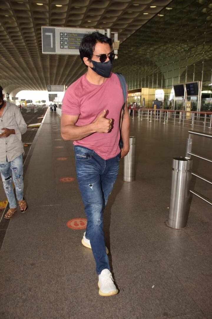 कुछ दिनों पहले सोनू सूद कोरोना संक्रमित हो गए थे इसके एक हफ्ते में ही उनकी कोरोना रिपोर्ट नेगेटिव आई. (Photo Credit: Manav Manglani)