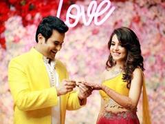 Sugandha Mishra और Sanket Bhosle ने की शादी, देखें मेहंदी से लेकर सगाई तक की तस्वीरें