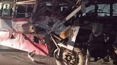 लखनऊ-बहराइच हाइवे पर भीषण सड़क हादसा, तीन लोगों की मौत, कई घायल