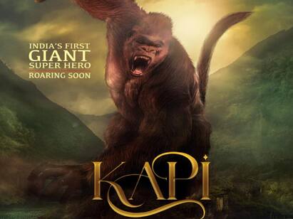 Motion poster of Indians First Live Action Animated Technology movie KAPI Live Action Animated - இந்திய சினிமா தொழில்நுட்பத்தில் புதுமை படைக்கும் கபி