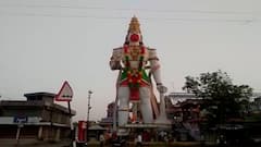 Hanuman Jayanti 2021 : सर्वात ऊंच अशा 105 फुट हनुमानाच्या मूर्तीची पूजा अर्चा संपन्न WEB EXCLUSIVE