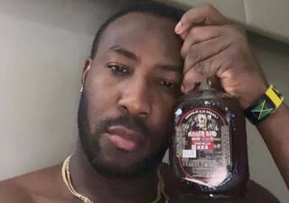 'Helps All The Time’: KKR Star Andre Russell Poses With Liquor Bottle On Instagram