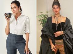 जिस लाल ड्रेस को पहनकर जिम में एक्सरसाइज करने पहुंची थीं Jacqueline Fernandez, उसी तरह की ड्रेस में पार्टी कर सुर्खियों में छा गई थीं Malaika Arora