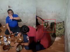 कोरोना काळात चाकूरमधील अधिकाऱ्यांची ओली पार्टी; ग्रामस्थांकडून व्हिडीओ चित्रण, संबंधितांवर कारवाईची शक्यता