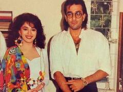जब दीवानों की तरह Madhuri Dixit के पीछे फिरते थे Sanjay Dutt, कहते रहते थे- I Love You!