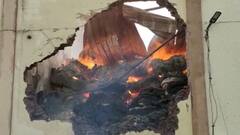 संगमनेर येथील लागलेली आग 22 तासानंतरही धुमसतीच, 22 ते 25 कोटींचं नुकसान